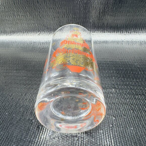 Beaver Valley Merry Christmas Tree Highball Tumblers Drinking Glasses Set 4 VTG - Picture 5 of 9